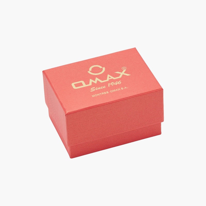 OMAX ساعة أومكس النسائية التناظرية ذات اللونين - Image 4